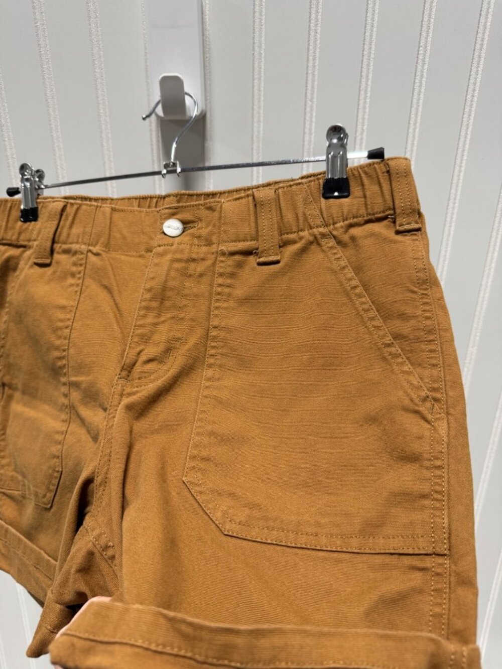 Carhartt Ashland Canvas Women Short Size 6 Reg 105730 - Picture 3 of 6
